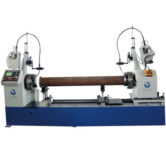 Precio de fábrica de China Soldador automático de tubos CNC Máquina de soldadura de bridas de tubos de costura de circunferencia de arco industrial